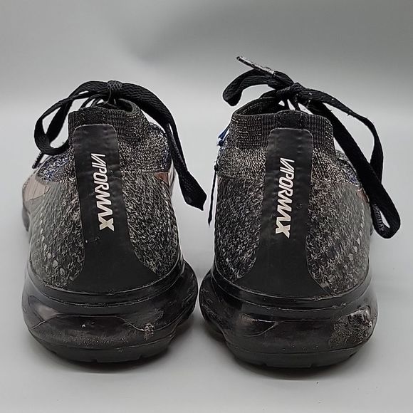 Nike Air Vapormax Flyknit Explorer Grey Black Rose Gold Size 10 Rare - Picture 4 of 11